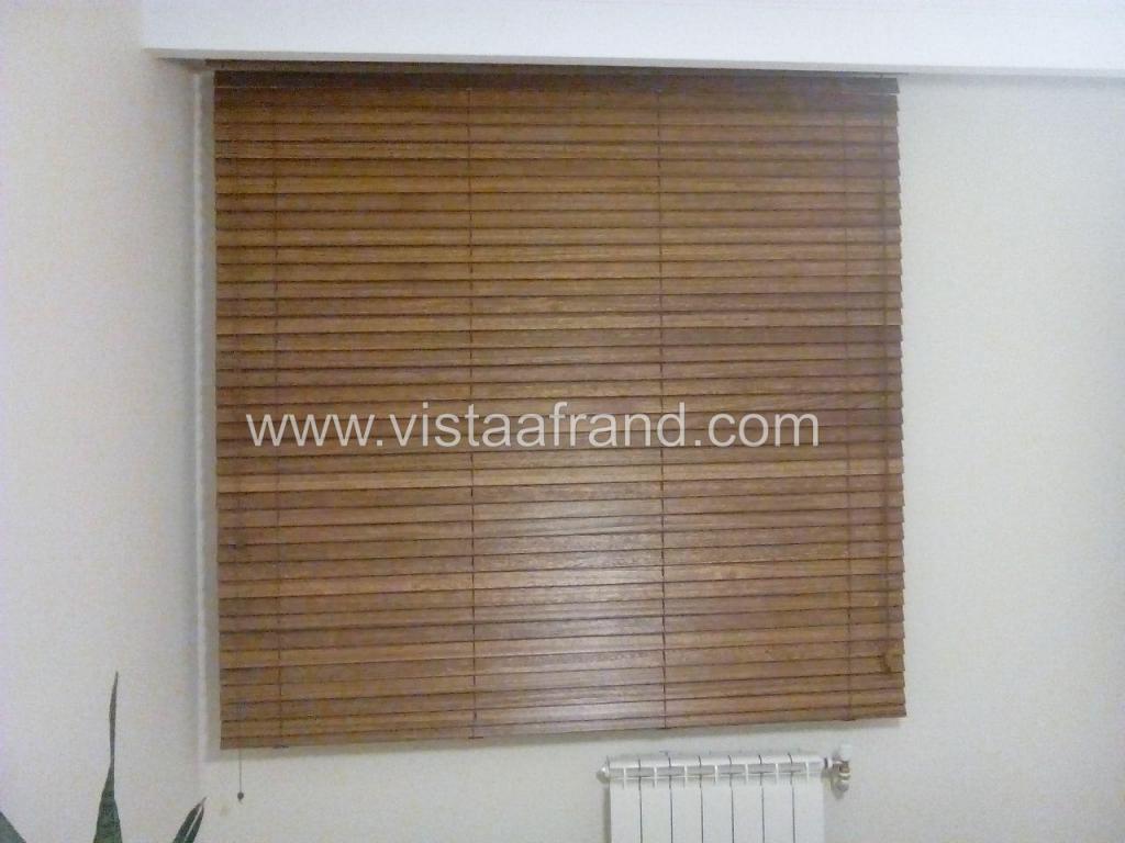 شرکت ویستا افرند-فروش و نصب پرده کرکره چوبی