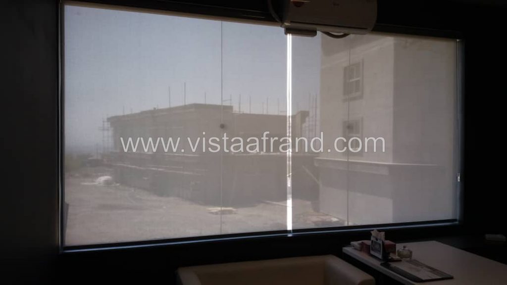 شرکت ویستا افرند-فروش و نصب پرده شید سان اسکرین خورشیدی
