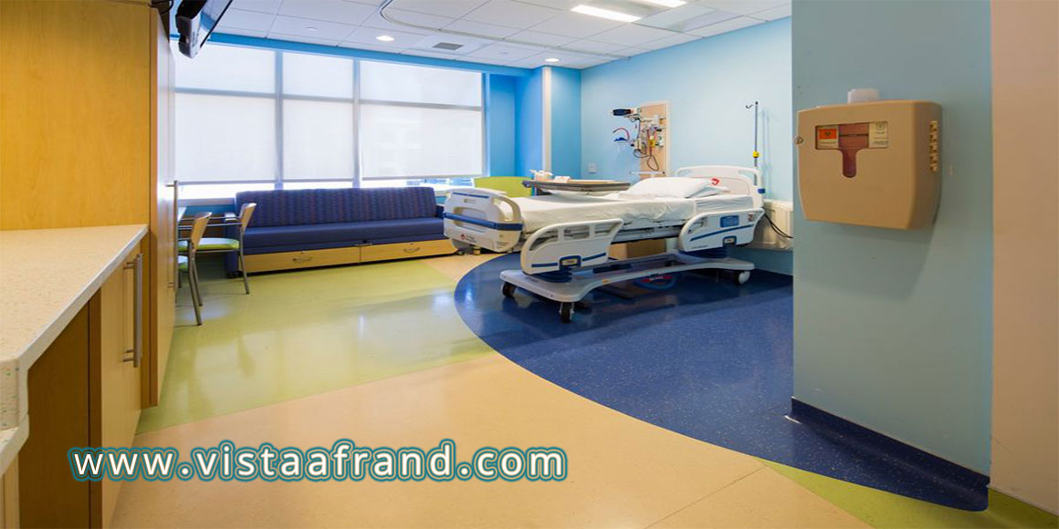 شرکت ویستا افرند-فروش و نصب کفپوش پی وی سی بیمارستانی گرانیت GRANITE وینیفلکس
