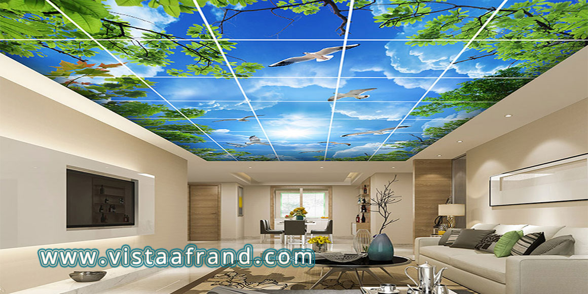 شرکت ویستا افرند-فروش و نصب انواع سقف کاذب آسمان مجازی