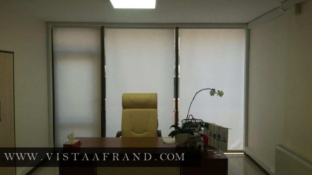 پروژه فروش و نصب پرده شید شرکت یوتاب
