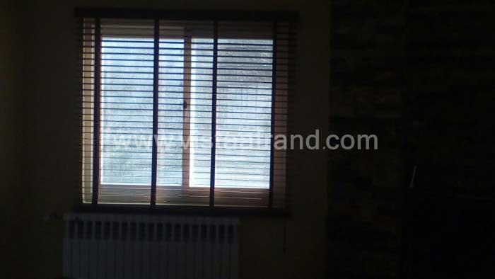 پروژه فروش و نصب پرده کرکره چوبی ویلای شمال