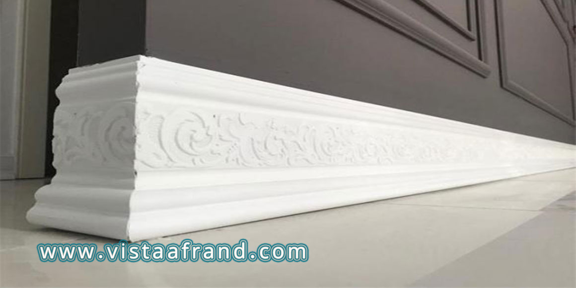 شرکت ویستا افرند-لیست قیمت خرید انواع قرنیز ام دی اف MDF و پی وی سی PVC