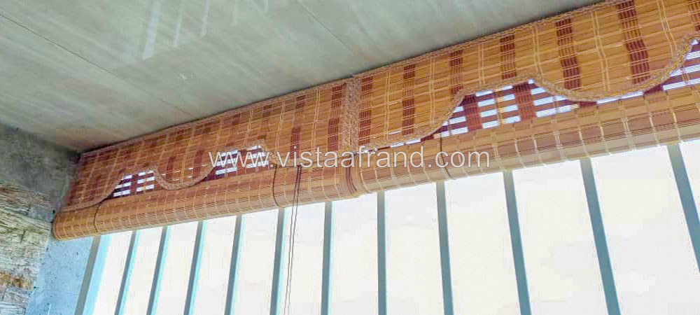 شرکت ویستا افرند-فروش و نصب پرده بامبو حصیری