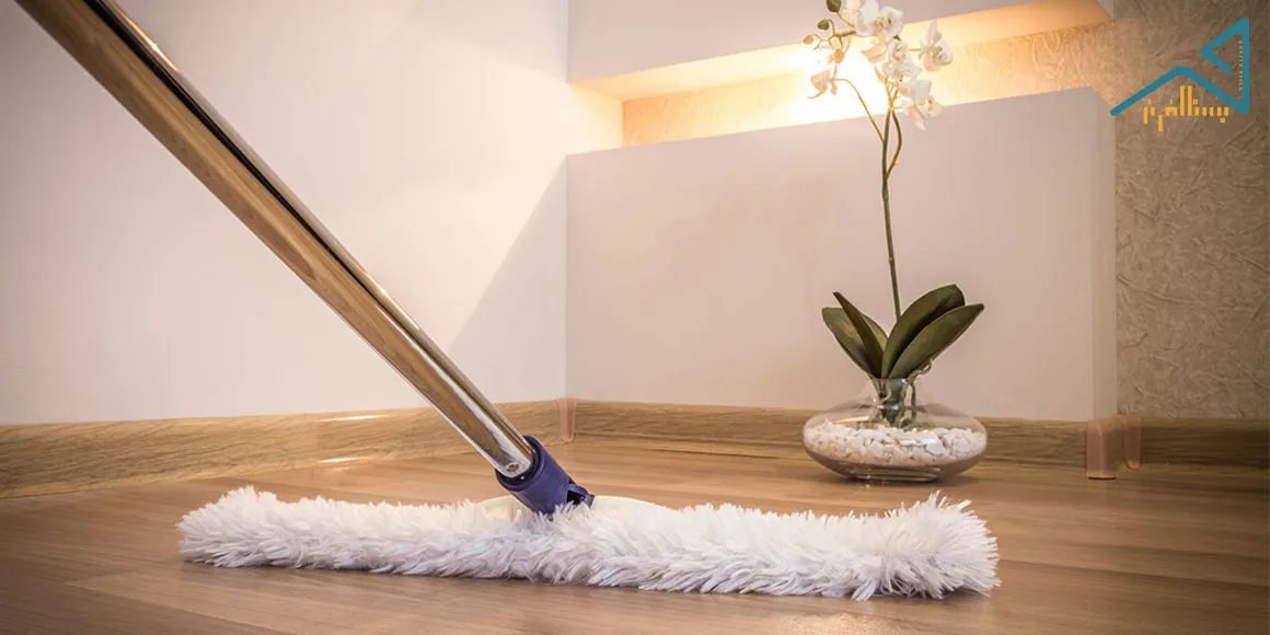 علت بادکردن پارکت لمینت برای جلوگری از باد کردن پارکت لمینت حتما بعد از شست و شو آن را خشک کنید.